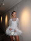 Amme Dress - White