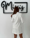 Blazer Dress - White