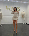 Selene Dress - Nude