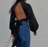 Backless Blouse